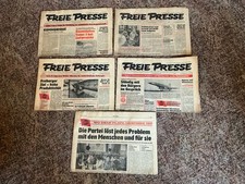 DDR Zeitung FREIE PRESSE
