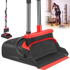 Kehrgarnitur mit langem Stiel Kehrset Set Besen Schaufel Kehrbesen Kehrblech TOP