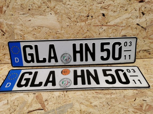 Nummernschild deutschland - nummernschild, =