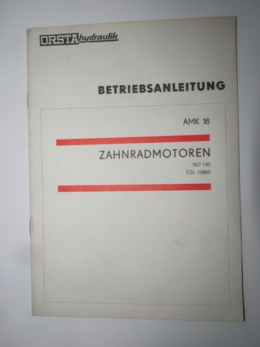 Orsta hydraulik zahnradmotoren - hydraulik,