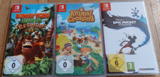 Switch Spielesammlung Donkey Kong Returns & Animal Crossing & Epic Mickey