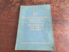 BMW R50 R50S R60 R69S 1963 OEM Werkstatt-handbuch Reparaturanleitung