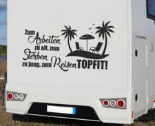 Wohnmobil Aufkleber Auto WOMO