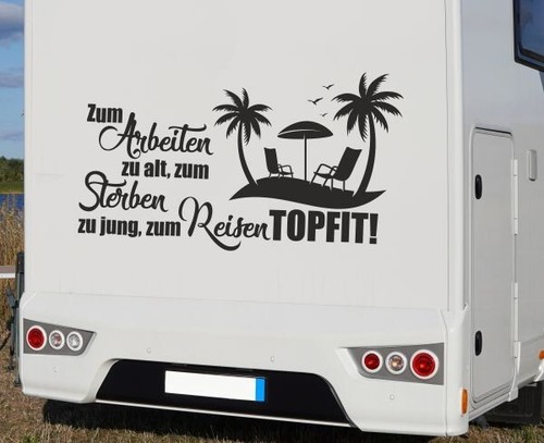 Wohnmobil aufkleber auto womo - wohnmobil,