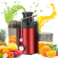 Entsafter Zentrifugaler Saftpresse Elektrisch 65mm Presse Obstpresse Saft Juicer