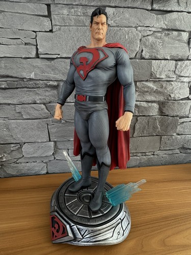 Superman red son statue - son, nach