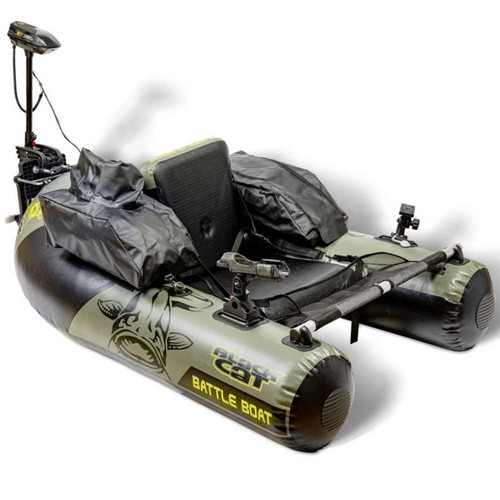 Black cat battle boat - boat, set