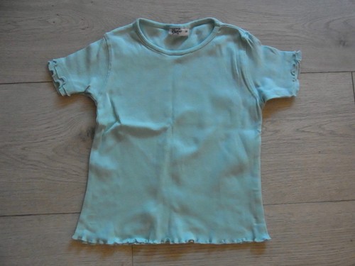 Shirt 116 türkis hellblau - t,