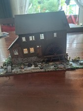 Faller Spur H0 190290 Mühle,Sägewerk ohne Motor aus Bausatz gebaut ungebraucht