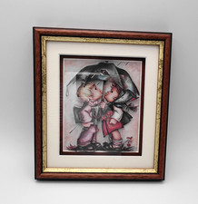 Bild Hummel mit Rahmen Kinder 19 x 17 cm