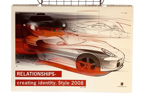Porsche design kalender 2008 - porsche,