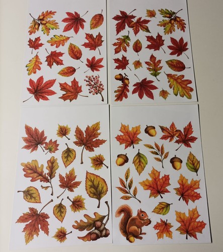 Bögen fensterbilder herbst - fensterbilder,