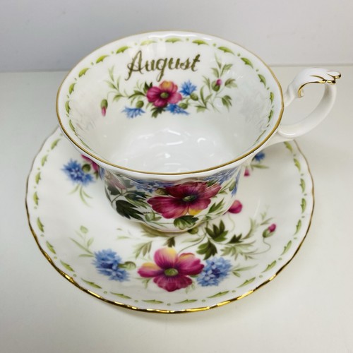 Royal albert august flower - august,