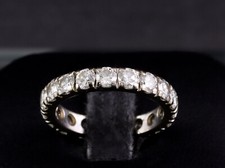 Brillant Memory Ring ca. 2,79ct  750/- Weißgold  Ringweite 53