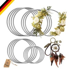 16 Stück Metallringe zum