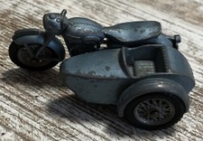 Lesney Triumph T110 Motorrad mit Beiwagen ca. 5cm