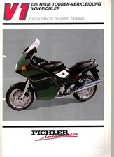 Prospekt Pichler Motorrad V1 Pichler Verkleidung + Preisliste von 1993