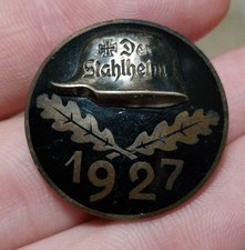 Stahlhelmbund Diensteintritts- und Traditionsabzeichen 1927 Orden Abzeichen WK1