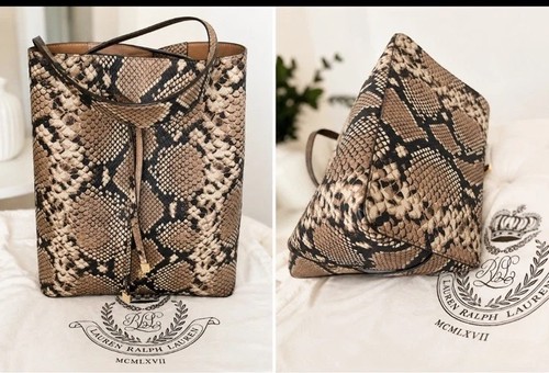Ralph lauren leder handtasche - ralph,