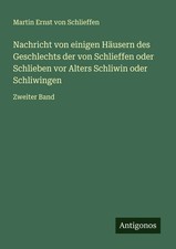 Martin Ernst Von Schlieffen |