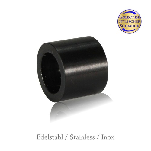Beads perlen edelstahl black - beads,