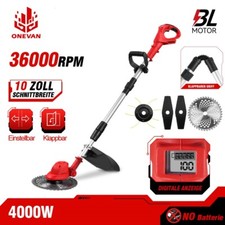 10Zoll Für Makita 18V Akku Rasentrimmer Motorsense Grasschneider Freischneider 