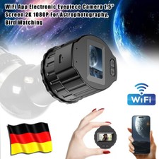 2K WiFi Okular Kamera 1.5 Zoll Schirm Astronomie Elektronisches Okular Kit Akku