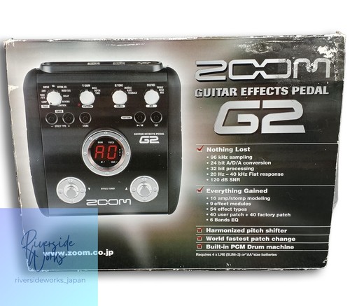 Zoom multieffektprozessor - zoom,