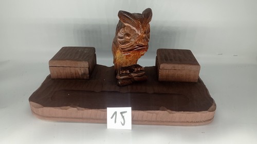 Rauchergarnitur tischdeko holz - tischdeko,