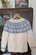 Islandpullover Handgestrickt
