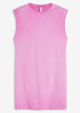 Neu Shirtkleid in Used-Optik