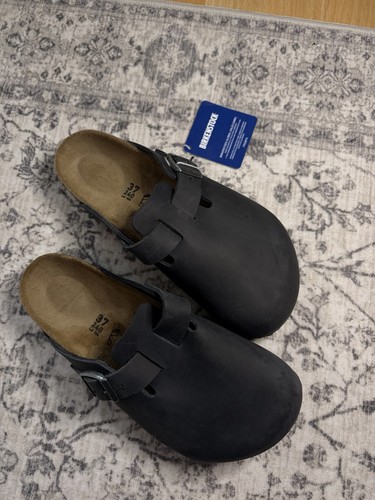 Birkenstock boston schwarz - birkenstock,