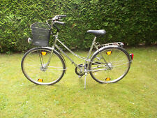 28er Kynast Fahrrad Edelstahlrahmen 7 Gang Shimano Nabenschaltung silber unisex