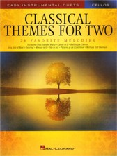 24 Classical Themes for Two Easy Instrumental Duets Noten 2 Cello(i) Violoncello
