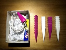 Herrnhuter Bausatz Magenta Weiß Stern Bastelstern Set