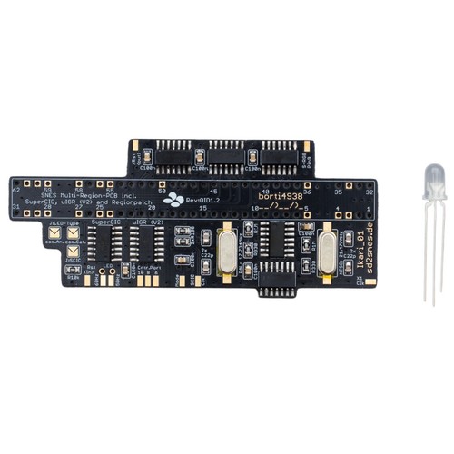 Snes supercic mod pcb region - mod,