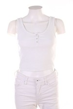 FOREVER 21 Crop-Top M weiß