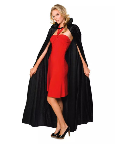 Schwarzes dracula cape - dracula, aus