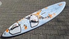 Windsurfbrett Fanatic Freewave 85l in Ausführung Custom Wood Sandwich Light
