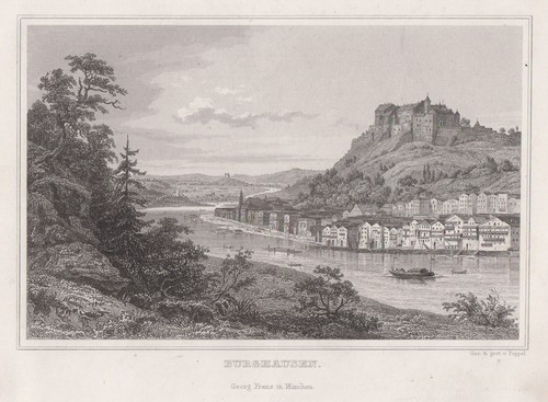 Burghausen salzach obb - burghausen, d.