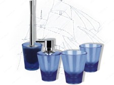  Max Light Acryl Navy Blau 4 Teilige Badset Sortiment 