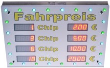 Schausteller LED - Preisschild