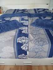 QVC Badizio Wendebettwäsche blau gemustert 6-teilig gebraucht