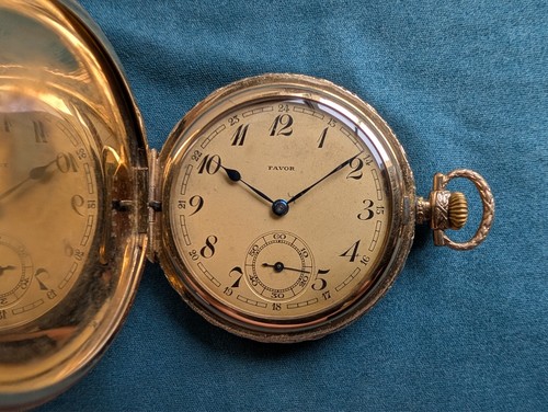 Favor taschenuhr walzgold - favor,