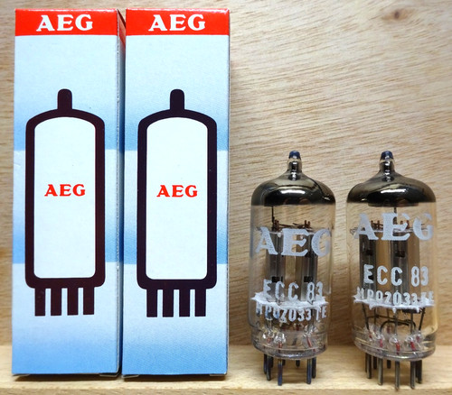 Pair aeg ecc83 made - |, |