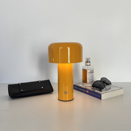 Designlampe gelb pilzlampe - designlampe,