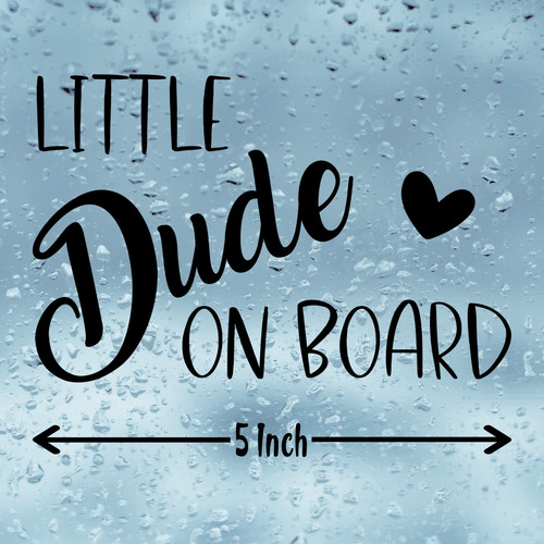 Little dude board - on, vinyl