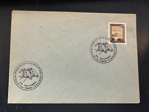 Brief sonderstempel austria - brief,