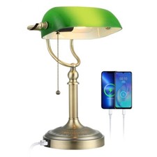 Bankers Schreibtischlampe aus