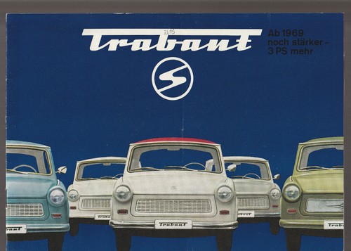 Ddr prospekt auto trabant von - prospekt,